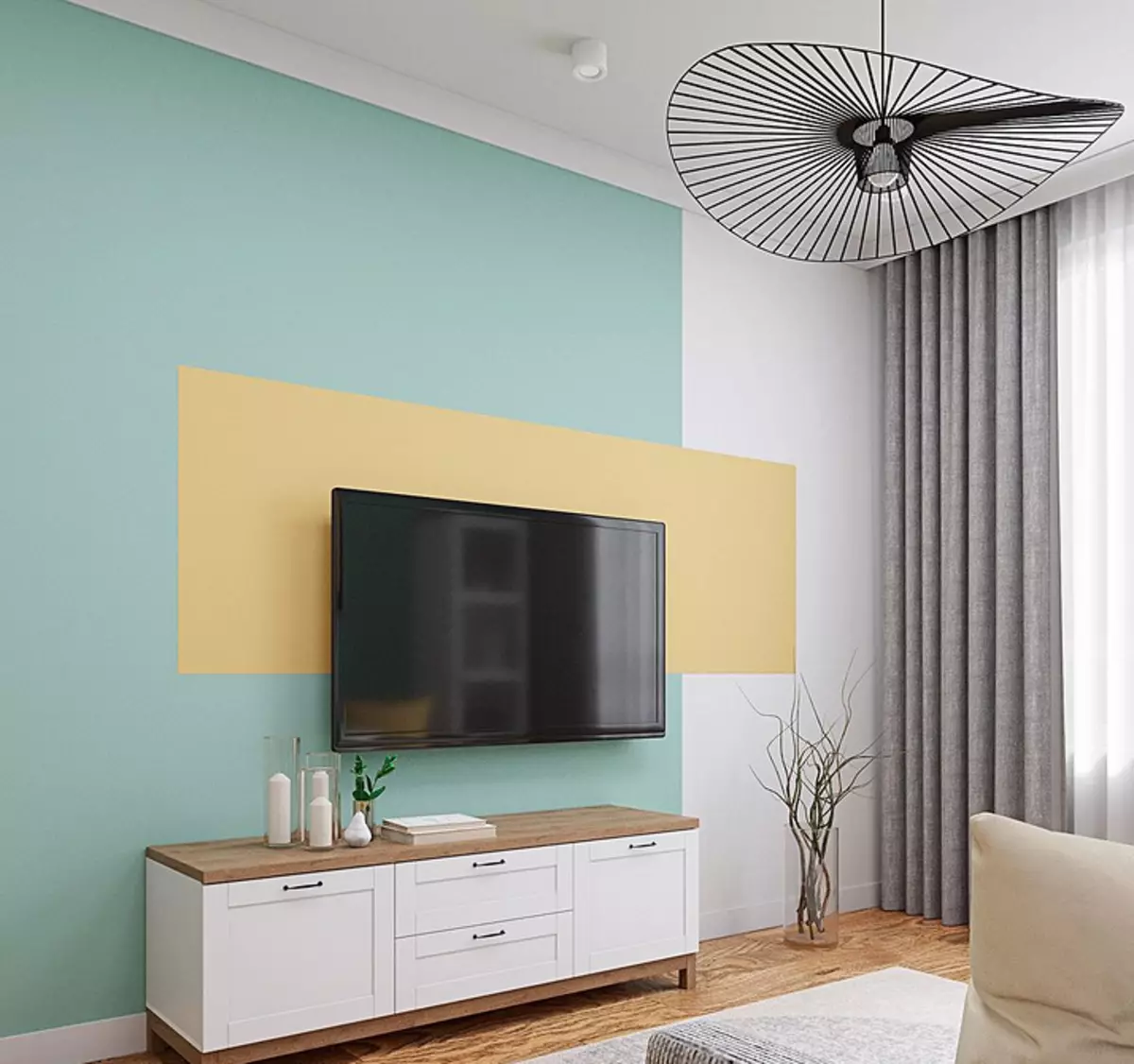 9 Original Color Wall Design Options (sen plena pentraĵo) 733_12