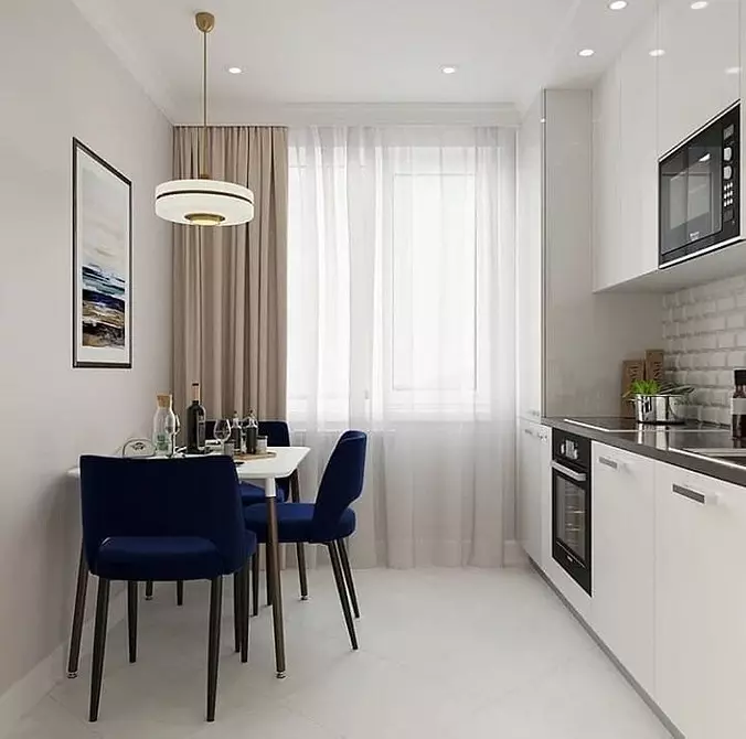 Hoe maak je een klein appartement meer met licht: 6 tips voor verschillende kamers 7344_34