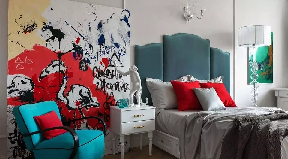 5 colori in cui non hai bisogno di dipingere la camera da letto