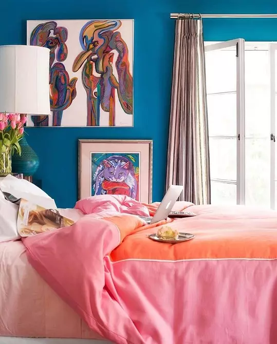5 kleuren waarin u de slaapkamer niet hoeft te schilderen 7382_34