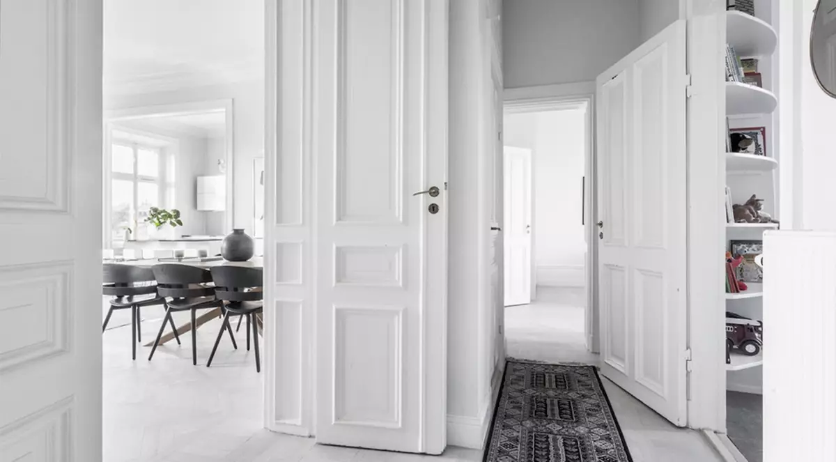 Unutrašnjost hodnika u skandinavskom stilu (65 fotografija)