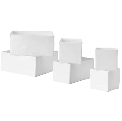 Set of Boxes of 6 Pieces Ikea