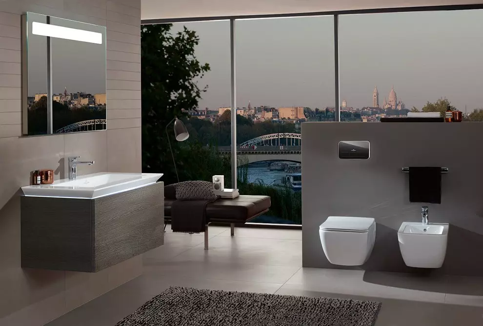 Beige badeværelse interiør: 11 design ideer 7452_16