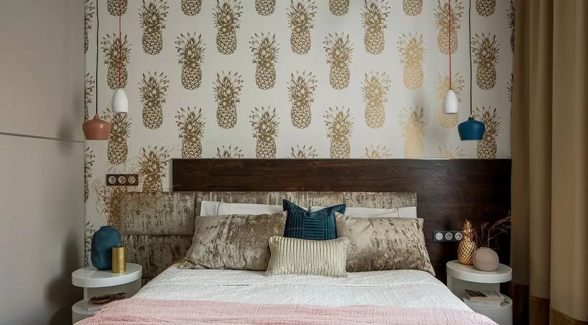 什麼顏色的壁紙選擇臥室讓房間舒適和美麗