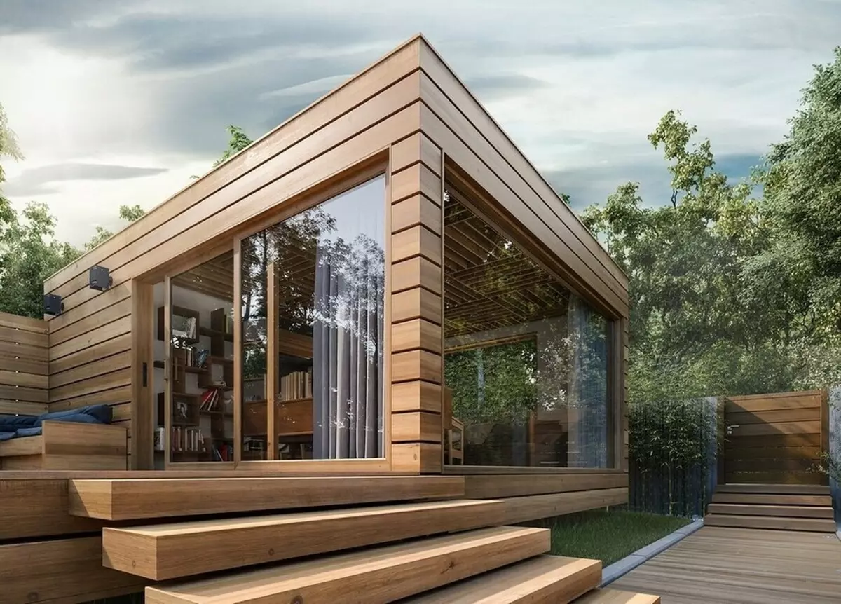 Einfach und schön: Wie man einen Pavillon von Holz macht (55 Fotos) 7473_103