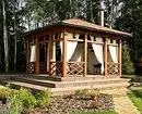 Einfach und schön: Wie man einen Pavillon von Holz macht (55 Fotos) 7473_72