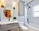 Faktiskās idejas remontam vannas istabā (60 fotogrāfijas) 7475_62