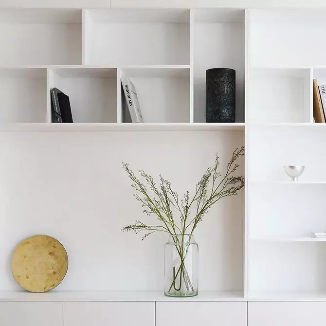 Hogyan érhető el minimalizmus egy kis lakásban: 7 intelligens megoldások 7536_43