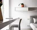 लहान अपार्टमेंटमध्ये minimalism कसे प्राप्त करावे: 7 स्मार्ट सोल्यूशन्स 7536_44