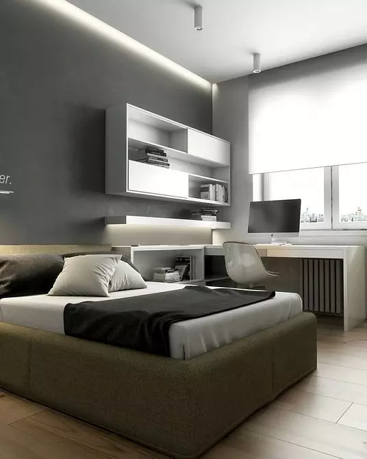 Hogyan érhető el minimalizmus egy kis lakásban: 7 intelligens megoldások 7536_48