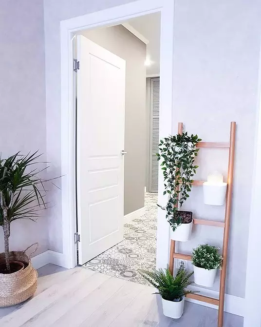 Uși albe în interiorul apartamentului (45 de fotografii) 7540_30