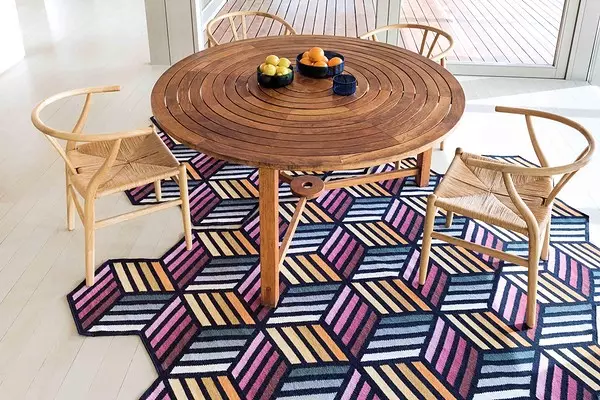 Karpet gikan sa koleksyon sa parquet gikan sa Gan