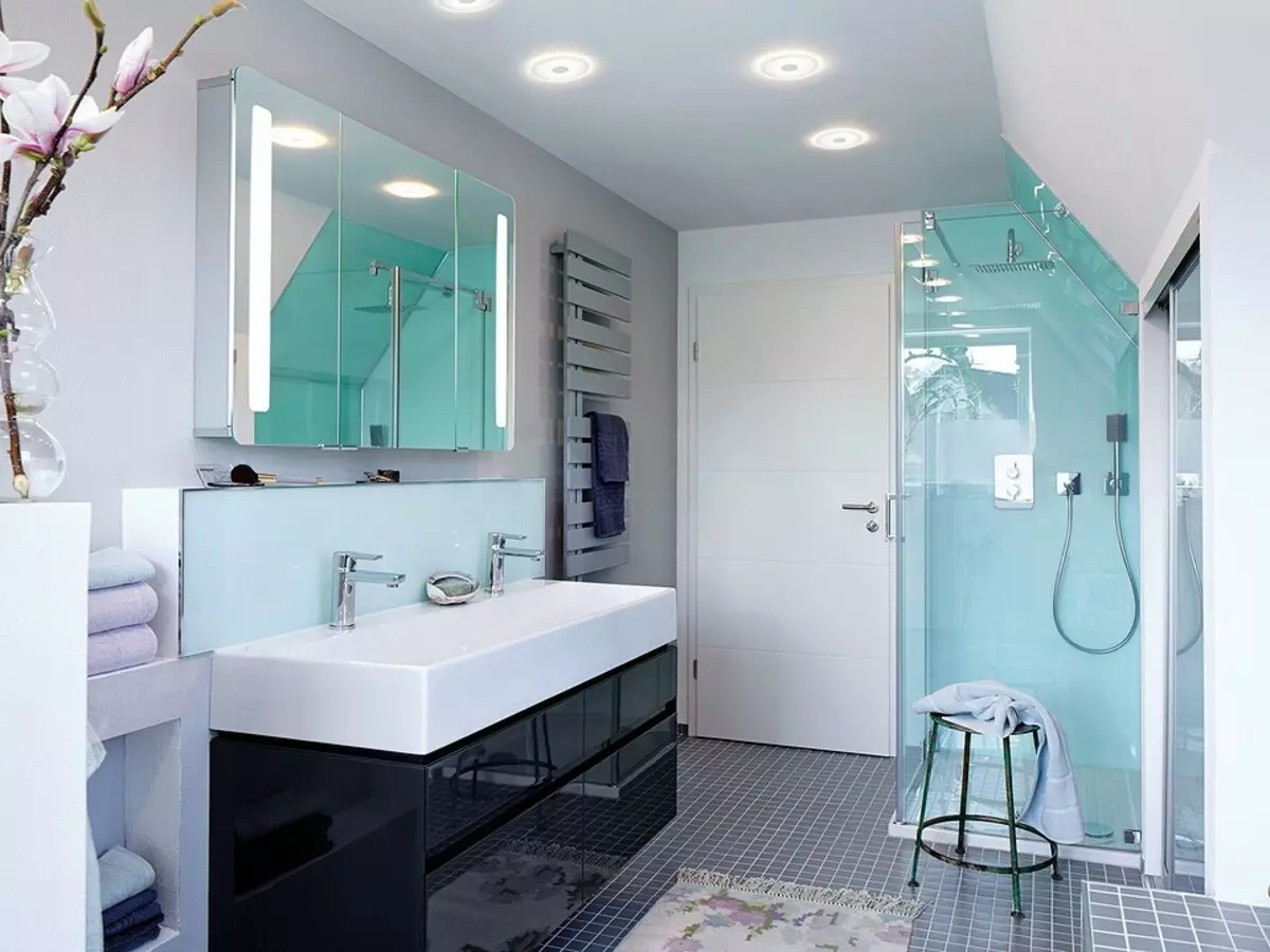Lampu di bilik mandi: Menggabungkan keselamatan dan estetika 7574_11