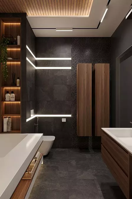 Lampu di bilik mandi: Menggabungkan keselamatan dan estetika 7574_22