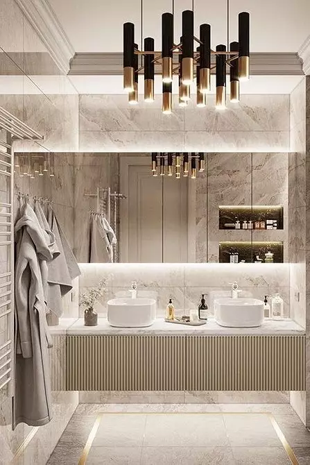 Lighting in the bathroom: combine safety and aesthetics 7574_28