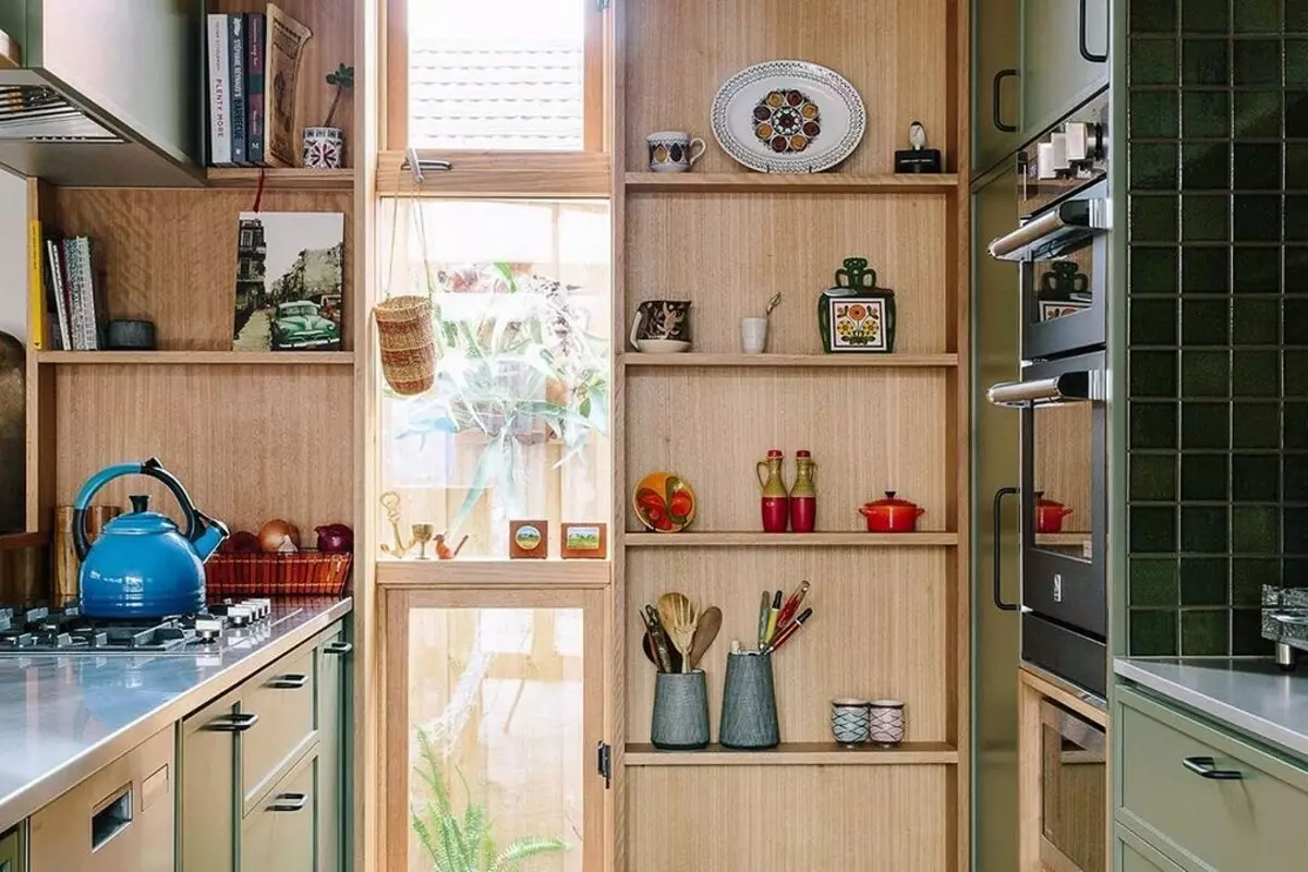 Apa warna dapur memilih: 6 momen untuk menciptakan interior yang ideal 7576_76