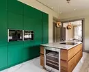 Čo farba Kuchyňa vyberte: 6 momentov na vytvorenie ideálneho interiéru 7576_86