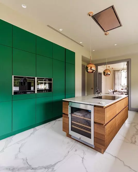 Apa warna dapur memilih: 6 momen untuk menciptakan interior yang ideal 7576_88