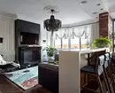 Apartament cu accente negre, care arată luminos și confortabil 7584_31