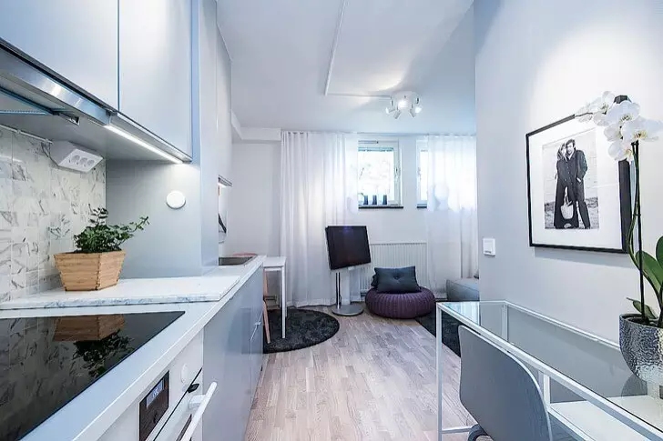 7 apartamente ideale skandinave më pak se 30 sq.m 7664_174
