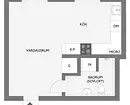 7 apartamente ideale skandinave më pak se 30 sq.m 7664_26