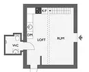 7 apartemen scandiavian anu idéal kirang ti 30 sq.m 7664_62