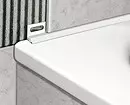 Comment et quoi fermer la jonction entre la salle de bain et le mur: 9 options populaires 7690_18