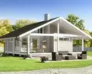 Baden met terras: tips voor het maken van een project, constructie en ontwerp 7694_47