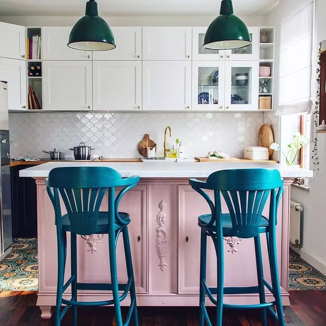 Pareiza krāsu kombinācija virtuvē: noderīgs ceļvedis tiem, kas remonts neatkarīgi 7700_61
