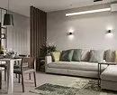 Design kuchyně-obývací pokoj plocha 15 m2 (53 fotek) 7714_22
