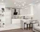 Design kuchyně-obývací pokoj plocha 15 m2 (53 fotek) 7714_23