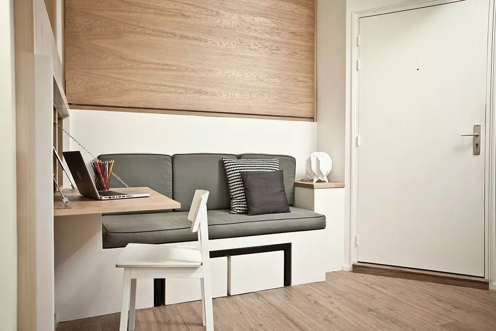 11 maneiras de organizar o espaço em pequenos apartamentos franceses 7772_10