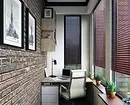 كيفية ترتيب مكان عمل على الشرفة: 40 أفكار مع الصور 7803_3