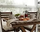 10 maniere om 'n ontspannende atmosfeer op die balkon, terras of in 'n land gazebo te skep 7845_5