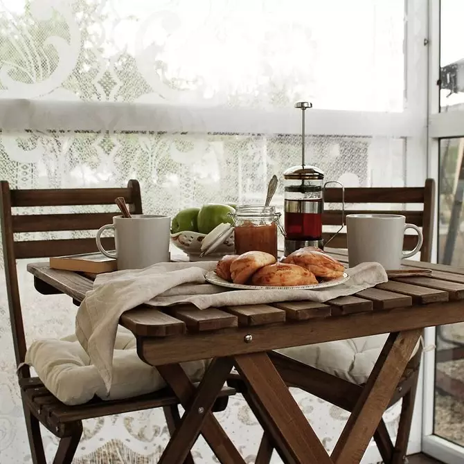 10 ways to create a relaxing atmosphere on the balcony, terrace or in a country gazebo 7845_9