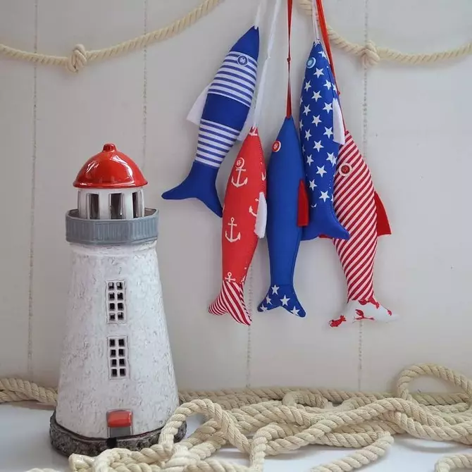 Children's room in the marine style (30 photos) 7871_44