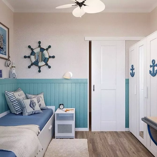 Chambre pour enfants dans le style marin (30 photos) 7871_6