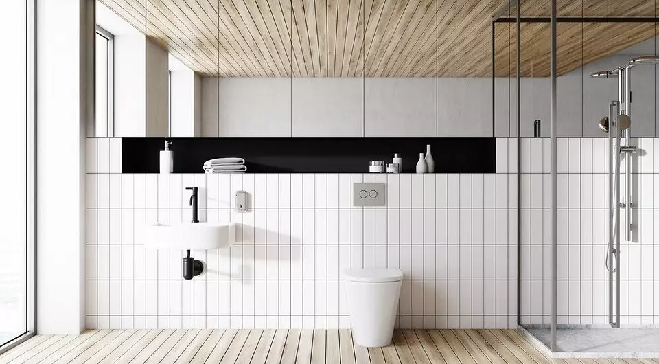 Ce tavan este mai bine de făcut în baie: 7 materiale practice