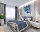 Little Bedroom Diseño 12 m²: 3 Opcións de deseño e 65 fotos 7933_11