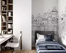 Diseño de dormitorio pequeño 12 m2: 3 opciones de diseño y 65 fotos 7933_25