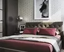 Dizajn u maloj spavaćoj sobi 12 m²: 3 Opcije izgleda i 65 fotografija 7933_63