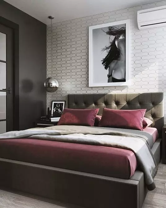Little Bedroom Diseño 12 m²: 3 Opcións de deseño e 65 fotos 7933_74