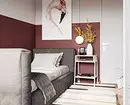 Dizajn u maloj spavaćoj sobi 12 m²: 3 Opcije izgleda i 65 fotografija 7933_99