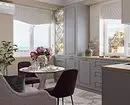 Біля вікна, біля столу і ще 3 зручних варіанту розміщення дивана в маленькій кухні-вітальні 7942_40