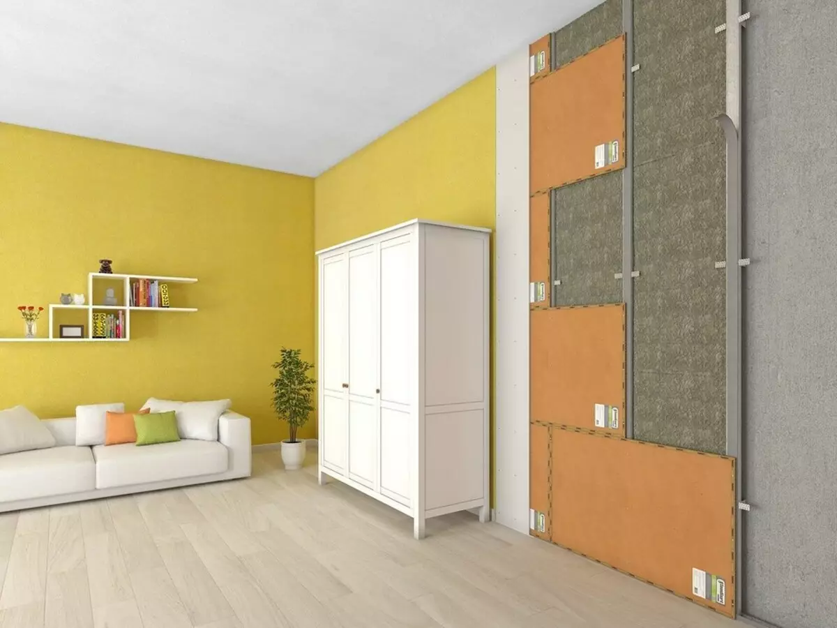 Geluidsisolatie van muren in het appartement: Hoe ontdoen van rusteloze buren 7966_4