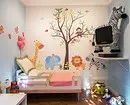Сликарство на ѕидовите во детската соба: оригиналните идеи кои можат да се имплементираат 8013_4