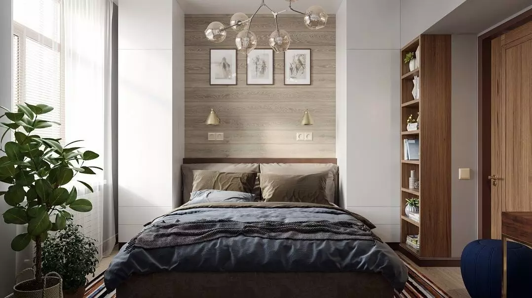 6 millors solucions de color per a petit dormitori 8055_128