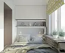 थोरै बेडरूमको लागि 6 उत्तम र color समाधानहरू 8055_16