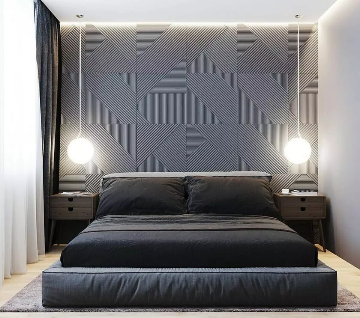 6 millors solucions de color per a petit dormitori 8055_197