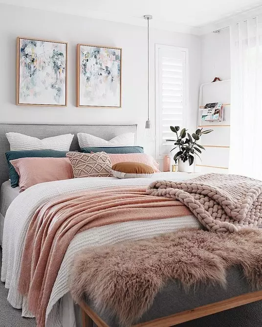 6 millors solucions de color per a petit dormitori 8055_28